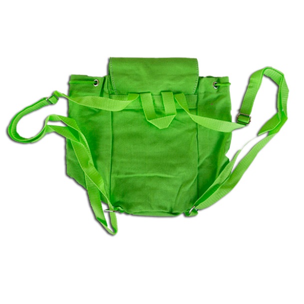 Backpack with a Flap Closed with Velcro for Printing